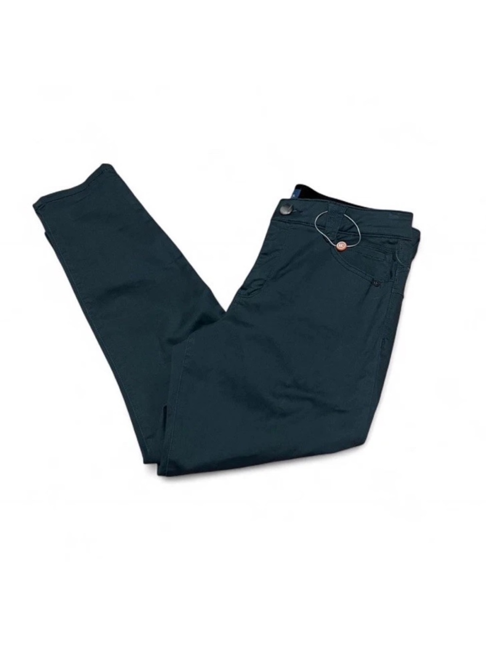 NWOT Democracy Deep Teal High Rise Ab Solution Pants Women’s Size 14